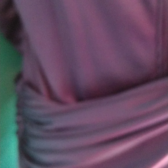 Vintage Formal Purple Evening Dress - Picture 8 of 9